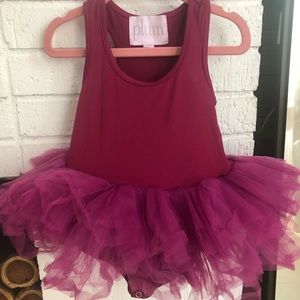 Adorable 2t tutu plum colored